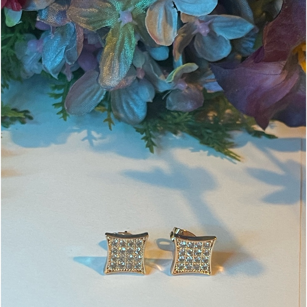 Womens Fashion‎ Earrings, stainless steel color Gold